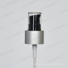 Matte Aluminum-Plastic Lotion Cream Pump Dispenser